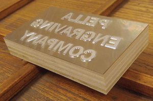 Letterpress Printing Dies and Plates