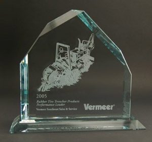 Sandcarved Vermeer award
